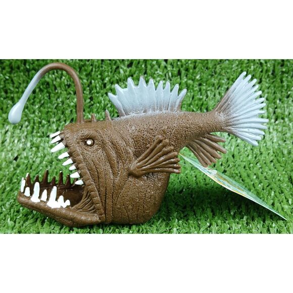 Anglerfish Toy Figure Deep Sea Angler Fish Boley Ocean Animal Sea Creature pvc - Picture 3 of 16